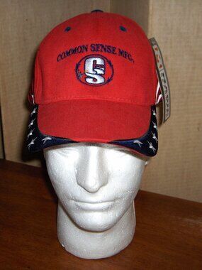 Common Sense Mfg. Cap NWT